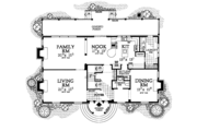 Classical Style House Plan - 3 Beds 2.5 Baths 3142 Sq/Ft Plan #72-979 Floor 