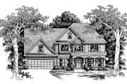Country Style House Plan - 4 Beds 2.5 Baths 2379 Sq/Ft Plan #927-81 