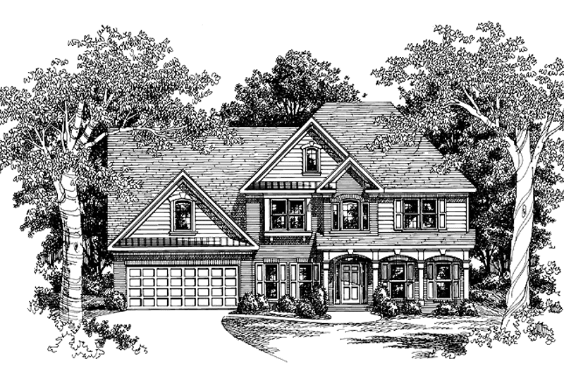 Home Plan - Exterior - Front Elevation 3 for Country House Plan #927-81 - 4 bed, 2.5 bath