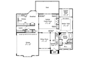 Country Style House Plan - 3 Beds 2.5 Baths 2246 Sq/Ft Plan #927-425 Floor 