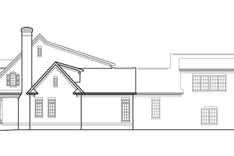 Dream House Plan - Exterior - Other Elevation for Classical House Plan #453-427 - 5 bed, 3.5 bath