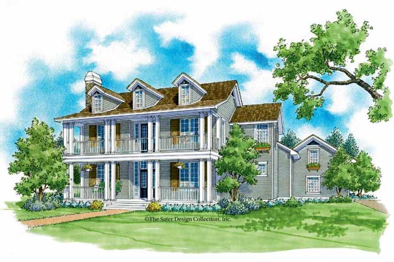 Home Plan - Classical Exterior - Front Elevation Plan #930-219