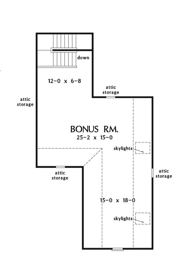 European Floor Plan - Other Floor Plan #929-939
