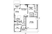 Traditional Style House Plan - 3 Beds 3 Baths 2262 Sq/Ft Plan #124-1162 