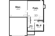 Farmhouse Style House Plan - 3 Beds 2 Baths 1690 Sq/Ft Plan #455-407 