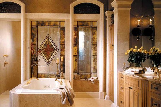 Interior - Master Bathroom for Mediterranean House Plan #930-325 - 4 bed, 5.5 bath