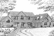 Country Style House Plan - 4 Beds 3.5 Baths 2763 Sq/Ft Plan #456-20 