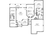 European Style House Plan - 3 Beds 2.5 Baths 2115 Sq/Ft Plan #69-113 