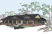 Ranch Style House Plan - 4 Beds 3 Baths 2415 Sq/Ft Plan #60-292 