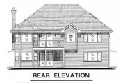Traditional Style House Plan - 4 Beds 2 Baths 1985 Sq/Ft Plan #18-1003 