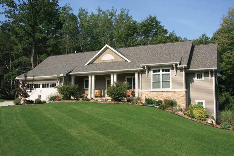 Home Plan - Exterior - Front Elevation 4 for Craftsman House Plan #928-142 - 2 bed, 2.5 bath