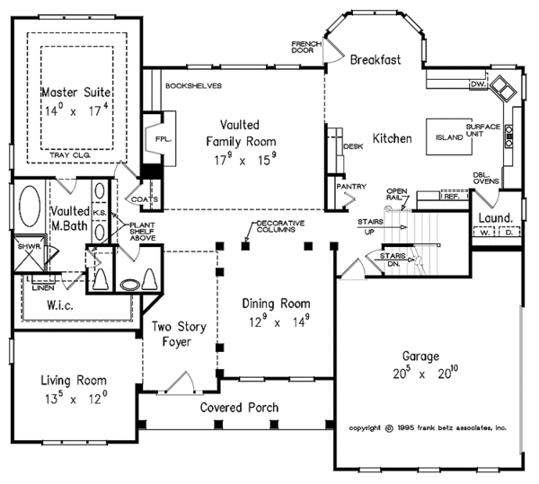 Home Plan - Traditional Floor Plan - Main Floor Plan #927-126