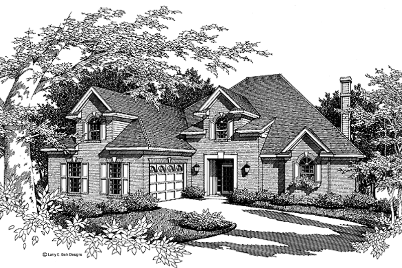 Dream House Plan - Classical Exterior - Front Elevation Plan #952-45