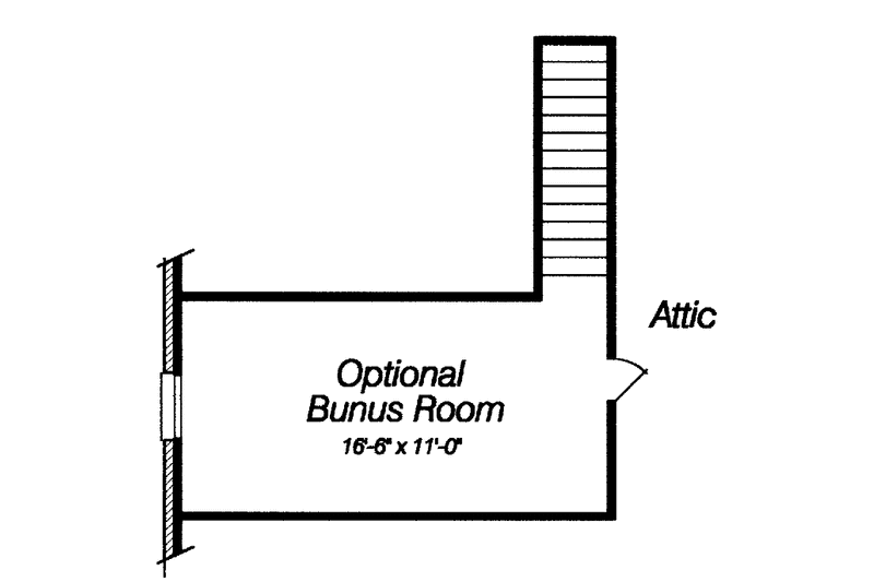Home Plan - Floor Plan - Other Floor for Country House Plan #946-9 - 4 bed, 3 bath
