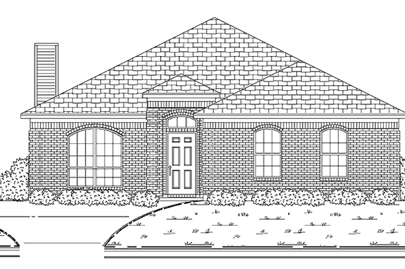 Dream House Plan - Traditional Exterior - Front Elevation Plan #84-683