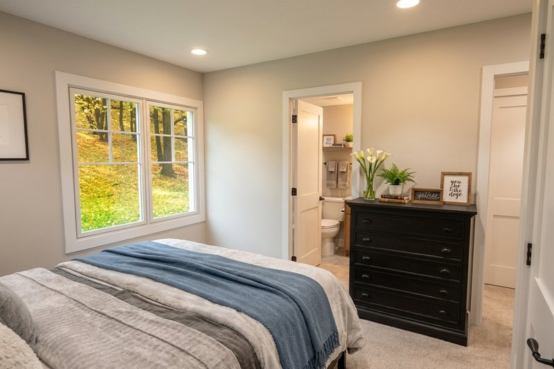 House Plan Design - Interior - Bedroom 3 for Farmhouse House Plan #51-1538 - 3 bed, 3.5 bath