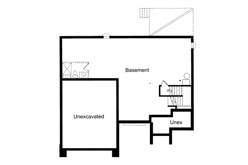 Home Plan - Floor Plan - Other Floor for Traditional House Plan #46-426 - 3 bed, 2.5 bath