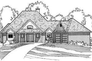 Home Plan - Southern Exterior - Front Elevation Plan #31-123