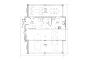 Craftsman Style House Plan - 2 Beds 2 Baths 1220 Sq/Ft Plan #1094-27 