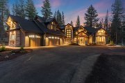 Craftsman Style House Plan - 5 Beds 5.5 Baths 4466 Sq/Ft Plan #892-46 Exterior 