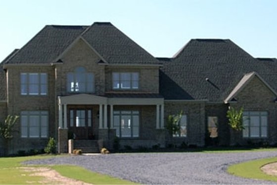 Exterior - Front Elevation for Traditional House Plan #63-230 - 4 bed, 3.5 bath