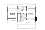 Country Style House Plan - 3 Beds 2 Baths 1760 Sq/Ft Plan #10-229 