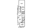 Traditional Style House Plan - 2 Beds 2 Baths 1582 Sq/Ft Plan #81-13709 