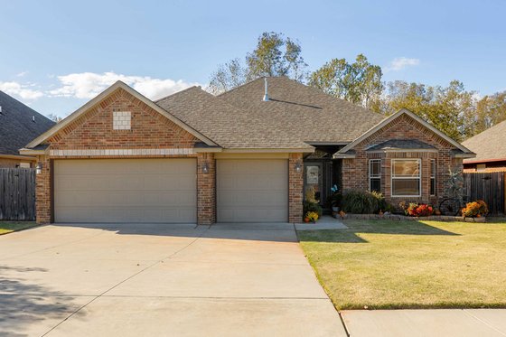 Exterior - Front Elevation 3 for Traditional House Plan #65-440 - 3 bed, 2 bath