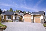 Craftsman Style House Plan - 4 Beds 3 Baths 4035 Sq/Ft Plan #132-160 