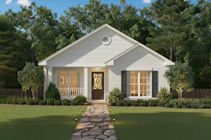 Traditional Exterior - Front Elevation Plan #430-1