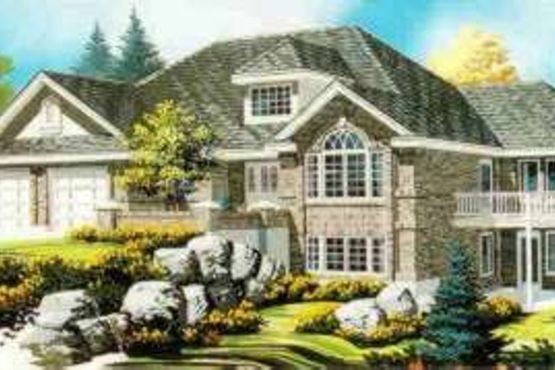 Traditional Style House Plan - 6 Beds 3.5 Baths 4136 Sq/Ft Plan #308-208