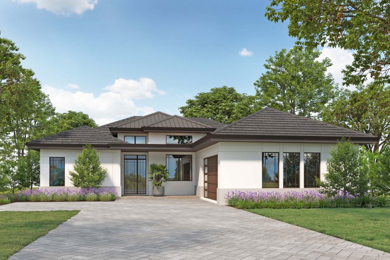 Dream House Plan - Farmhouse Exterior - Front Elevation Plan #938-121