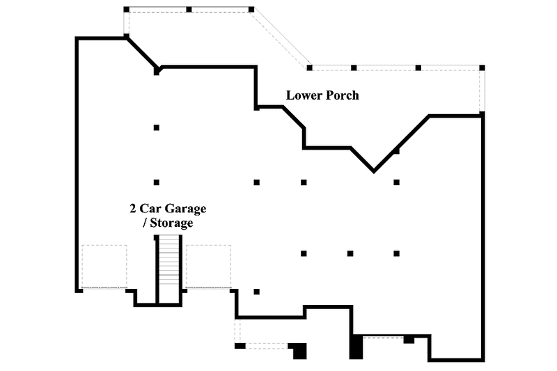 Dream House Plan - Floor Plan - Lower Floor for Country House Plan #930-174 - 3 bed, 3.5 bath