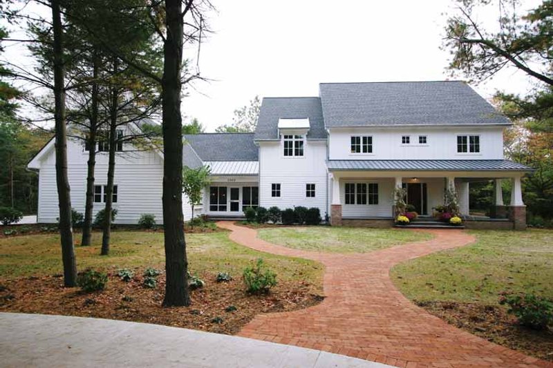 Home Plan - Exterior - Front Elevation 10 for Colonial House Plan #928-97 - 4 bed, 3.5 bath
