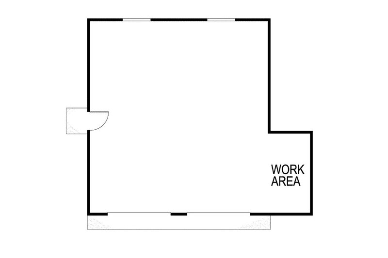 Dream House Plan - Floor Plan - Main Floor for Traditional House Plan #57-717, 0 bath