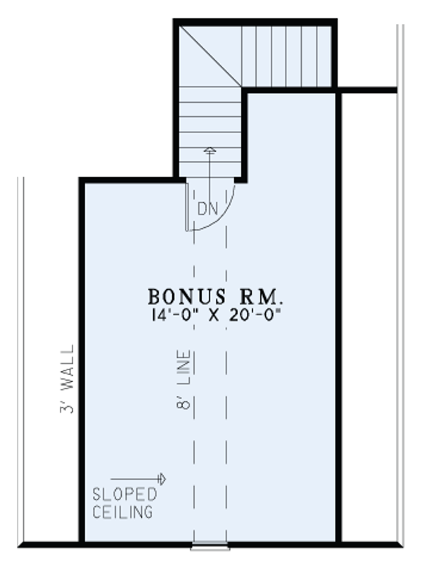 Dream House Plan - Country Floor Plan - Upper Floor Plan #17-3353