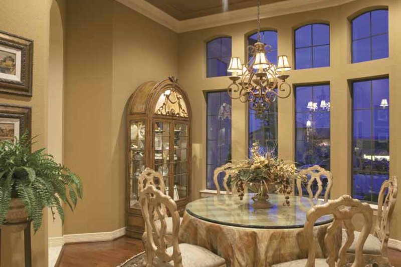 Dream House Plan - Interior - Dining Room for Mediterranean House Plan #952-196 - 4 bed, 4.5 bath
