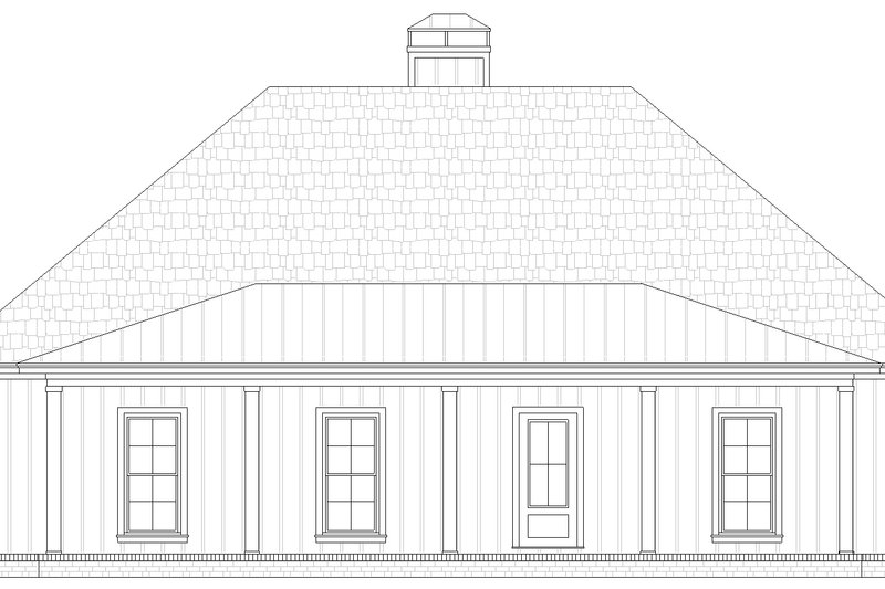 Home Plan - Exterior - Front Elevation 3 for Farmhouse House Plan #45-633 - 3 bed, 2.5 bath