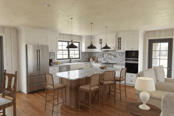 Interior - Kitchen 1 for Cottage House Plan #923-454 - 3 bed, 2.5 bath