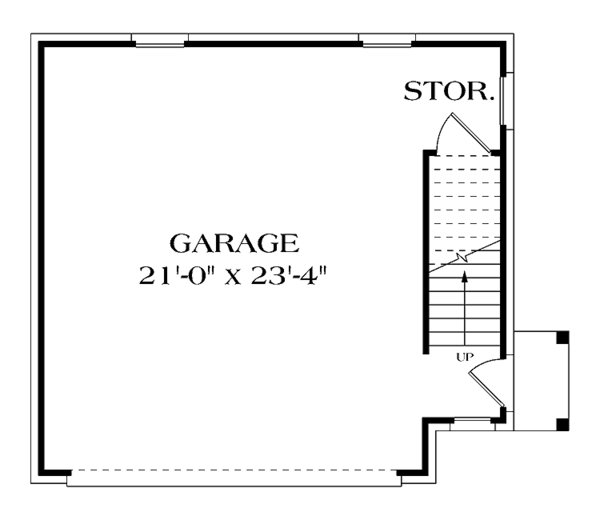 Home Plan - Classical Floor Plan - Main Floor Plan #453-333
