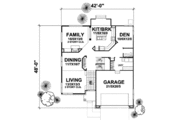 House Plan - 4 Beds 2.5 Baths 2596 Sq/Ft Plan #50-242 