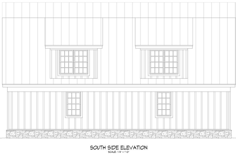 Dream House Plan - Exterior - Rear Elevation for Traditional House Plan #932-411 - 3 bed, 3.5 bath