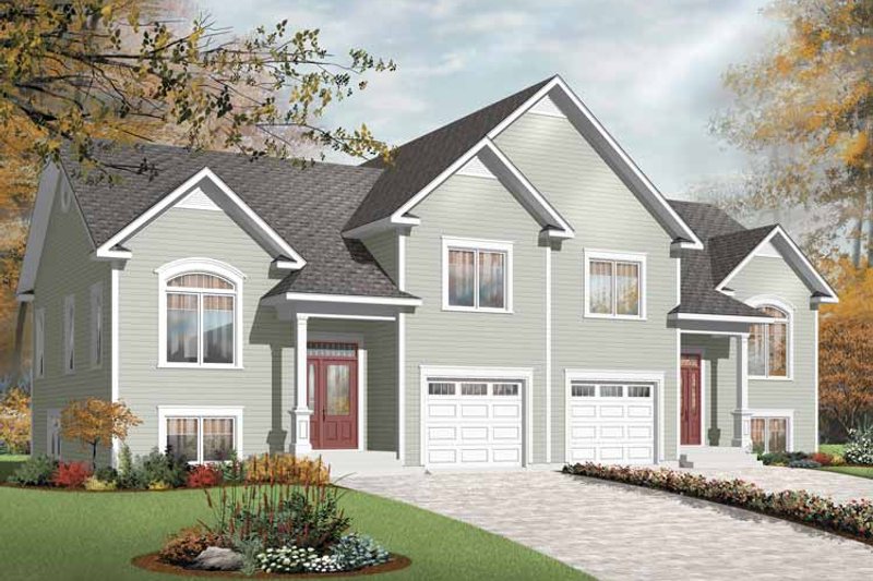 Dream House Plan - Ranch Exterior - Front Elevation Plan #23-2399