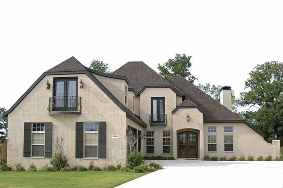 Exterior - Front Elevation 3 for Contemporary House Plan #11-273 - 4 bed, 2 bath