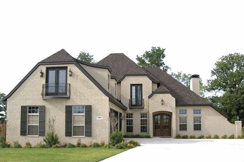 Home Plan - Exterior - Front Elevation 3 for Contemporary House Plan #11-273 - 4 bed, 2 bath