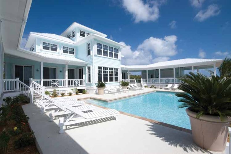 Dream House Plan - Exterior - Rear Elevation 5 for Country House Plan #928-41 - 6 bed, 5 bath
