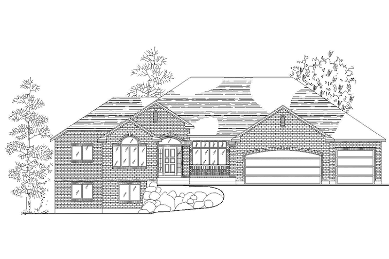 Home Plan - Exterior - Front Elevation 3 for Traditional House Plan #945-94 - 2 bed, 2.5 bath