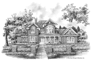 Traditional Style House Plan - 4 Beds 3.5 Baths 3304 Sq/Ft Plan #930-261 
