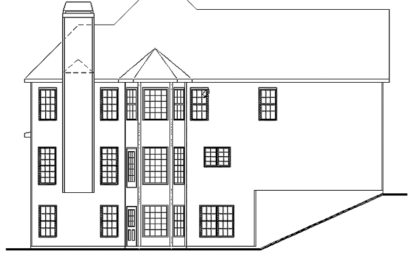 Dream House Plan - Exterior - Rear Elevation for Country House Plan #927-270 - 4 bed, 2.5 bath