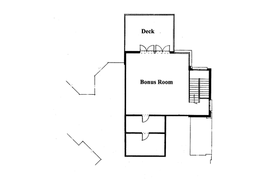Floor Plan - Other Floor for Mediterranean House Plan #930-109 - 3 bed, 3.5 bath